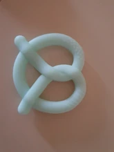 BPA libre silicona dentición alimentos grado Pequeña barra collar de dentición DIY regalos de la ducha de bebé animales de dibujos animados bebé vamos a hacer 1pc