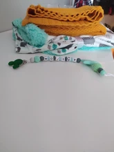 Clip de Maniquí de cabeza de ratón personalizable, Clip de chupete de silicona para bebé, cadena de soporte para chupete de bebé, regalo