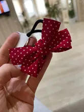 2 unids/set niños lindo Punto Corazón a rayas diademas con lazo bebé niña preciosa gomas de pelo accesorios
