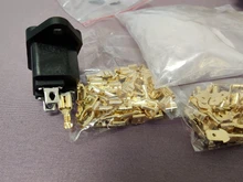 Electrical-Insulating-Sleeve Wire-Wrap-Connector Spade Crimp-Terminals Male/female AWG