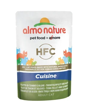 Almo nature Pauchi D/cats with tuna and seaweed. Cuisine tuna 0,055 kg x 24 PCs
Almo nature Pauchi D/cats with tuna and seaweed. Cuisine tuna 0,055 kg x 24 PCs