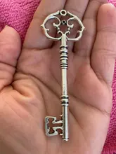 83x31mm 2pcs Bronce Verde Oro Colores Color plata antigua Llave chapada Hechos a mano Colgante: DIY para collar de pulsera