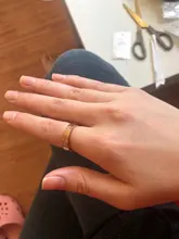 Anillo de boda de acero inoxidable con circonitas cruzadas para mujer, niña y hombre, 2021