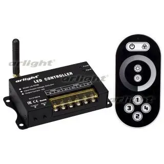 016678 dimmer ln-rf8b (5-24V,80-384W, remote control sensor 2.4g) 1 pc. Arlight
016678 dimmer ln-rf8b (5-24V,80-384W, remote control sensor 2.4g) 1 pc. Arlight