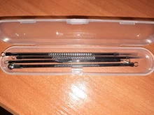 Comedone-utensilio para quitar espinillas y granos al vacío, utensilio para quitar espinillas y granos de acné, herramienta negra para el cuidado de la piel facial, 1/ 4 Uds.