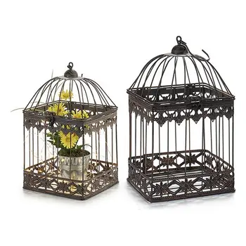 Cage Metal Ironwork (18 x 29,5 x 18 cm) 
Cage Metal Ironwork (18 x 29,5 x 18 cm)