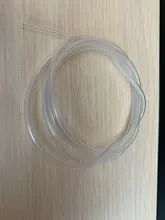 Tubo de manguera de goma de silicona transparente de grado alimenticio, 1M, 3M, 5M, 4, 5, 6, 8, 10, 12mm de diámetro, tubo de leche Flexible, tubo de cerveza, Gel de sílice