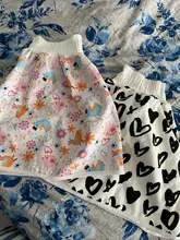 Faldas de algodón impermeables para niños y niñas, pañal de tela para orina, pantalones de entrenamiento, ropa de cama para dormir, orinal