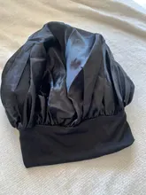 Gorro de descanso de satén para mujer, gorro de dormir liso, para el cuidado del cabello, Unisex