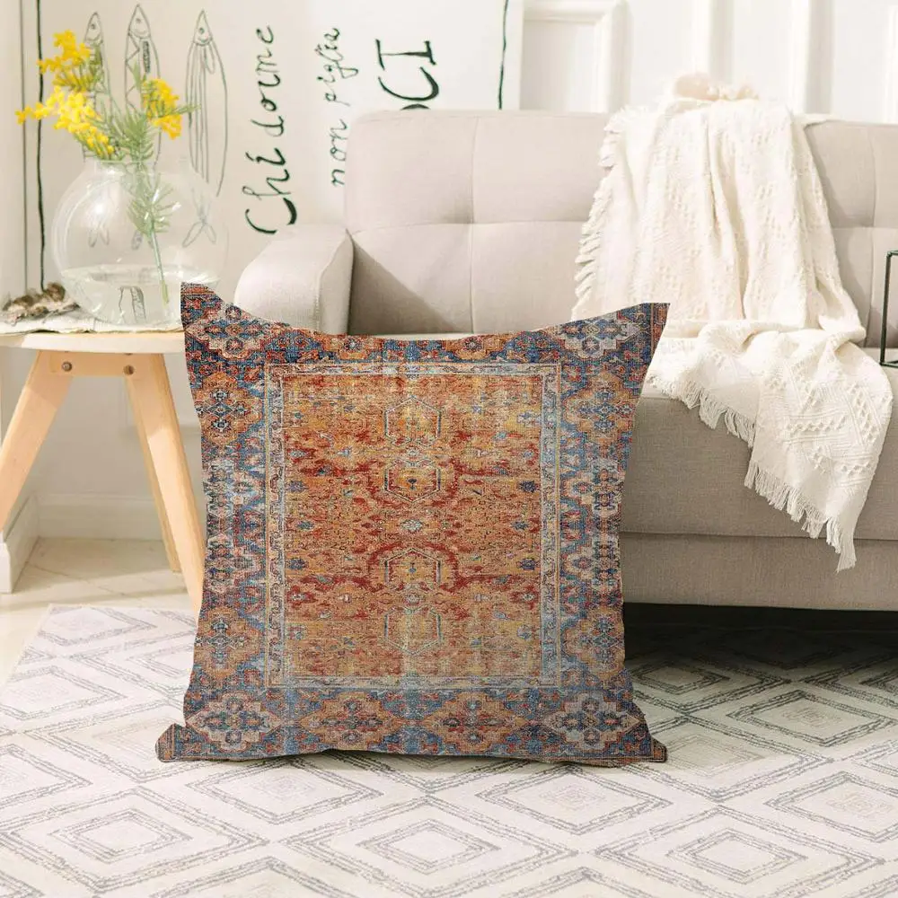 Else Brown Orange Anatolia Ethnic Antique Ottoman 3d Print Sofa large pillow case Floor cushion covers Hidden Zipper 70x70cm
Else Brown Orange Anatolia Ethnic Antique Ottoman 3d Print Sofa large pillow case Floor cushion covers Hidden Zipper 70x70cm