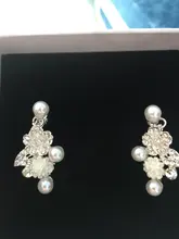 CC-Conjunto de joyería para mujer, collar de perlas, pendientes de tuerca, Gargantilla, colgante, accesorios de compromiso para boda romántica, regalos de novia TL159