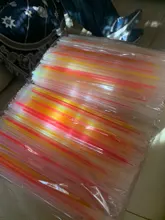 Barras luminosas de luz fluorescente para fiesta, pulseras, collares, neón, palo brillante de colores para fiesta de boda