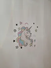 Stickers Decor Removable Unicorn Wall-Decals Nursery Birthday-Party-Favor Kids Bedroom