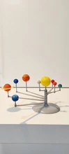 Kit de modelo planetario de nueve planetas del Sistema Solar, proyecto de ciencia astronómica DIY, regalo para niños, venta a todo el mundo, educación temprana para niños