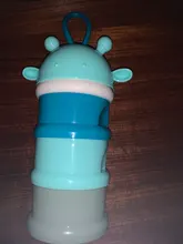 Contenedores de almacenamiento de alimentos para bebés con dibujos animados, caja de leche en polvo infantil, dispensador de fórmula, 3 capas, recipiente para aperitivos