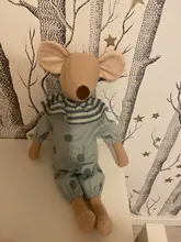 Juguetes Kawaii para niños, juguetes de ratón de peluche para niñas, regalos de cumpleaños, fiesta de navidad