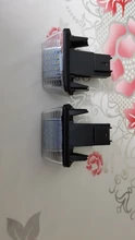 Lamp License-Number-Plate-Lights Saxo LED Apmatauto Berlingo Xsara Picasso Citroen C3