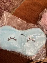 La bonita máscara de Ojos de dibujos animados tiene un buen rendimiento de blindaje ligero. Antifaz para dormir suave y cómodo para ayudar a dormir gran oferta