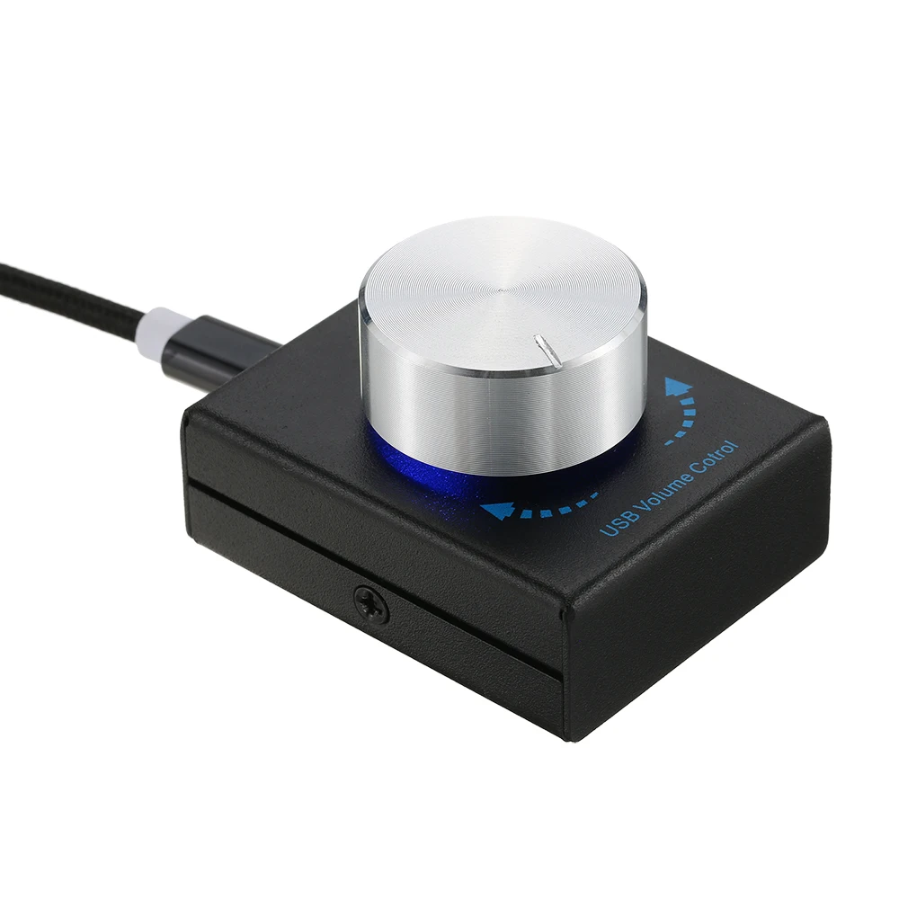 USB Volume Control Computer Speaker Audio Volume Controller Adjuster One Key Mute Function for Windows XP/7/8/10/Mac/Android
USB Volume Control Computer Speaker Audio Volume Controller Adjuster One Key Mute Function for Windows XP/7/8/10/Mac/Android