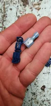 Conectores rápidos de Cable eléctrico, Terminal a presión de Cable de bloqueo de empalme, terminales eléctricos de crimpado, conector de Cable a prueba de agua, 50 uds. (25 juegos)