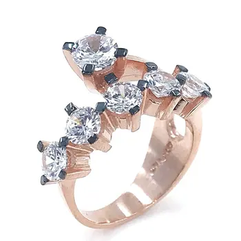Swarovski Model Engagement Dibs Diamond Montür Dual Single Silver Ring 
Swarovski Model Engagement Dibs Diamond Montür Dual Single Silver Ring