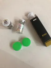 Negro de lentes de contacto de Color de gran diámetro para ojo hermoso alumno con Color de lentes de contacto para Halloween de maquillaje