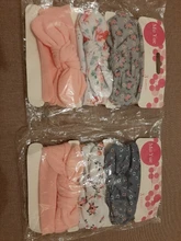 Diademas con estampado de Forwer para bebé recién nacido, turbante para niña pequeña, cinta elástica para el pelo, accesorios para el cabello para bebé, 3 unids/lote