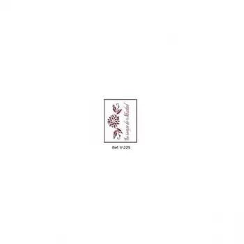 TEMPLATE STENCIL MODEL V-225 15X21 CM 
TEMPLATE STENCIL MODEL V-225 15X21 CM