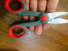 Alicates de pesca de acero inoxidable, aparejos de Cortador de línea trenzados antideslizantes, alicates de prensado de pescado, cortador, tijeras, accesorios de pesca, 1 Uds.