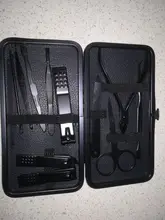 Cortauñas de acero inoxidable para el hogar, cortadores para manicura, tijeras de pedicura, 7/10/16/18 Uds.