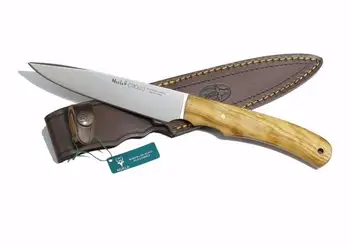 Tooth Creole knife Creole-14.OL with 13,5 cm MoVa stainless steel sheet and olive wood handle.
Tooth Creole knife Creole-14.OL with 13,5 cm MoVa stainless steel sheet and olive wood handle.