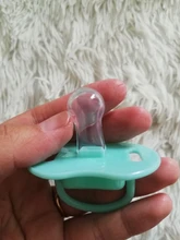 Chupetes de seguridad para bebés, de algodón, con estampado de animales, de silicona, grado alimenticio, bonitos, redondos y planos, 1 Uds.