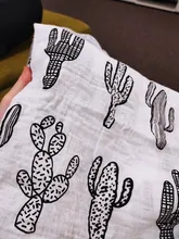 Manta de muselina 100% algodón para bebé, manta suave de 120x120cm para recién nacidos, gasa para el baño, saco de dormir para niños, funda para cochecito