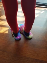 Zapatos de invierno con viñetas de animales para niñas, zapatillas de unicornio para casa