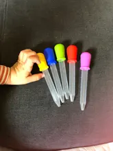 Alimentador de medicina con cuentagotas para bebé, dispositivo de medicina para niños, pipeta de silicona, de alimentos líquidos cuentagotas, utensilios infantiles de 5ML, 6/7/8/10 Uds.