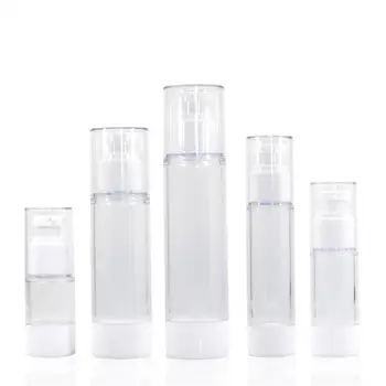 1Pc15/ 30/50/ 80/ 100ml Transparent Empty Spray Bottles Plastic Mini Refillable Liquid Container Pump Vacuum Cosmetic Containers
1Pc15/ 30/50/ 80/ 100ml Transparent Empty Spray Bottles Plastic Mini Refillable Liquid Container Pump Vacuum Cosmetic Containers