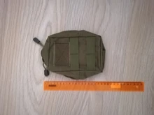 Riñonera táctica militar 1000D para exteriores, herramienta EDC Molle multifuncional con cremallera, accesorio duradero