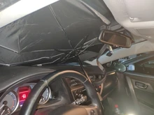 Parasol frontal interior para coche, protector de rayos UV, paraguas tapasol, accesorios de protección para el parabrisas y ventana de vehículos tipo SUV y sedán