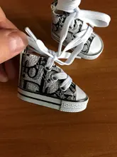 Tilda zapatillas de lona de 5,5 cm para muñecas Paola Reina Minifee Corolle,Toy Bjd Doll zapatos deportivos para EXO KPOP muñecos de peluche de juguete
