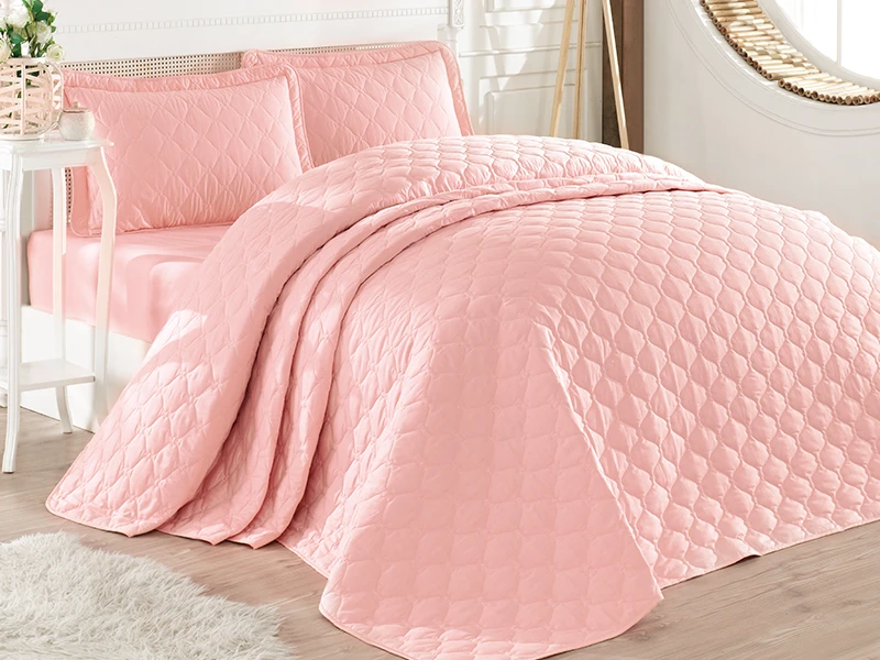 100% turkish cotton bedspread set, bedspread and pillow case, quilting, luxury powder color, ekotex, double size, single size
100% turkish cotton bedspread set, bedspread and pillow case, quilting, luxury powder color, ekotex, double size, single size