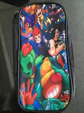 Peleas estrellas de gran capacidad lápiz caso juego abandonada la escuela estuche de bolígrafo suministros bolsa de lápiz de la escuela caja de lápiz bolsa, papelería