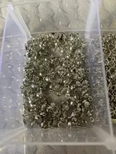 Lote de conectores de cadena de bolas de 4x7mm, piezas de conector para joyería DIY, 200 unids/lote