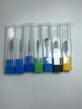 EasyNail-broca de taladro de acero de tungsteno para uñas, boquilla de carburo, removedor de Gel, limpiador de uñas, 3/32 pulgadas, 406502