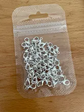 Abalorios de plata y oro de acero inoxidable, ganchos de cierre de langosta, accesorios para fabricación de joyas, Diy, llavero hecho a mano, collares