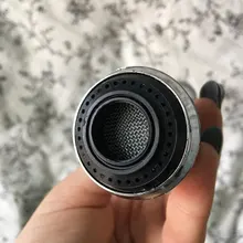 Grifo aireador de cocina giratorio de 360 grados, pulverizador de doble modo ajustable, filtro, difusor, ahorro de agua, Conector de boquilla para grifo