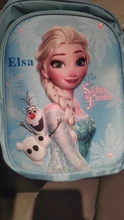 Mochila escolar de dibujos animados de Disney, Elsa, Sofía, para niñas y adolescentes, Mochila de princesa ortopédica Infantil