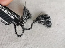 Pulsera de la amistad para hombre y mujer, brazalete de borla bordada ajustable, pulsera trenzada Vintage para pareja, joyería 2021