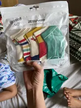 Calcetines de algodón transpirables para niños y bebés, calcetín de malla delgada para verano, medias deportivas a rayas de puntos, 5 par/set, a la moda