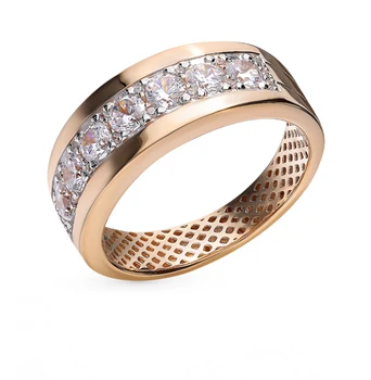 Gold ring with cubic zirconia sunlight sample 585 test
Gold ring with cubic zirconia sunlight sample 585 test