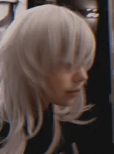 MEIFAN-peluca corta de Cosplay para hombre cabello liso de Lolita, fibra de alta temperatura, largo sintético, Rubio claro, coleta